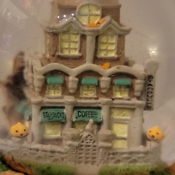 Starbucks Halloween Haunted House Snow globe SUPER RARE - Picture 8 of 12